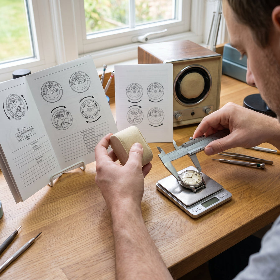 Comment vérifier la compatibilité d'un remontoir avec une montre déjà possédée