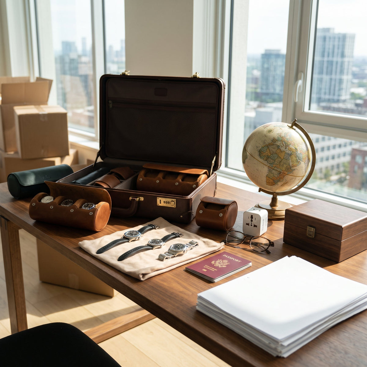 Partir en expatriation avec sa collection de montres : ce qu'il faut anticiper Image