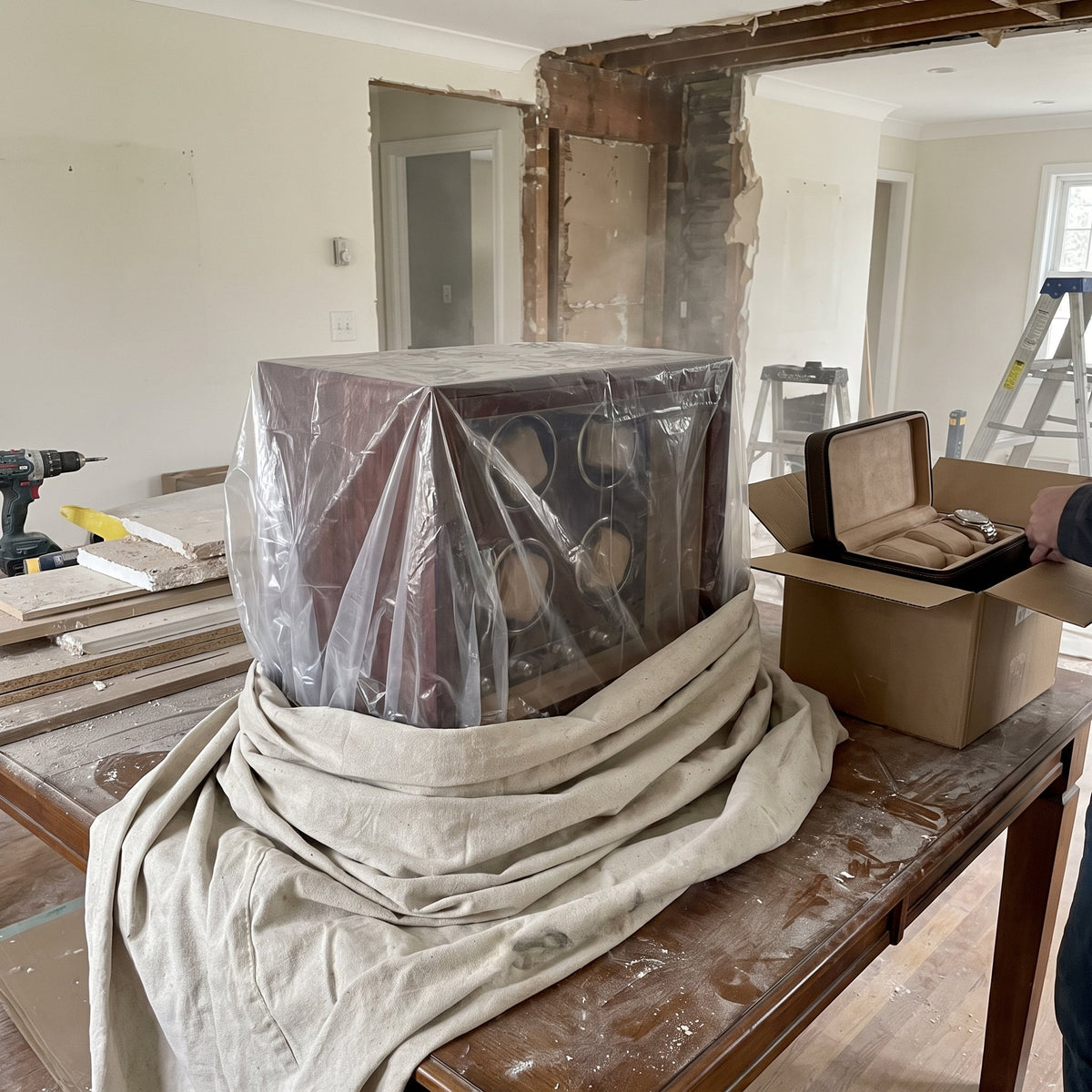 Que faire de sa collection de montres pendant des travaux ou une rénovation