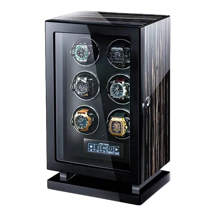 Remontoir à Montre Sextuor Prestige Bois – 6 Montres