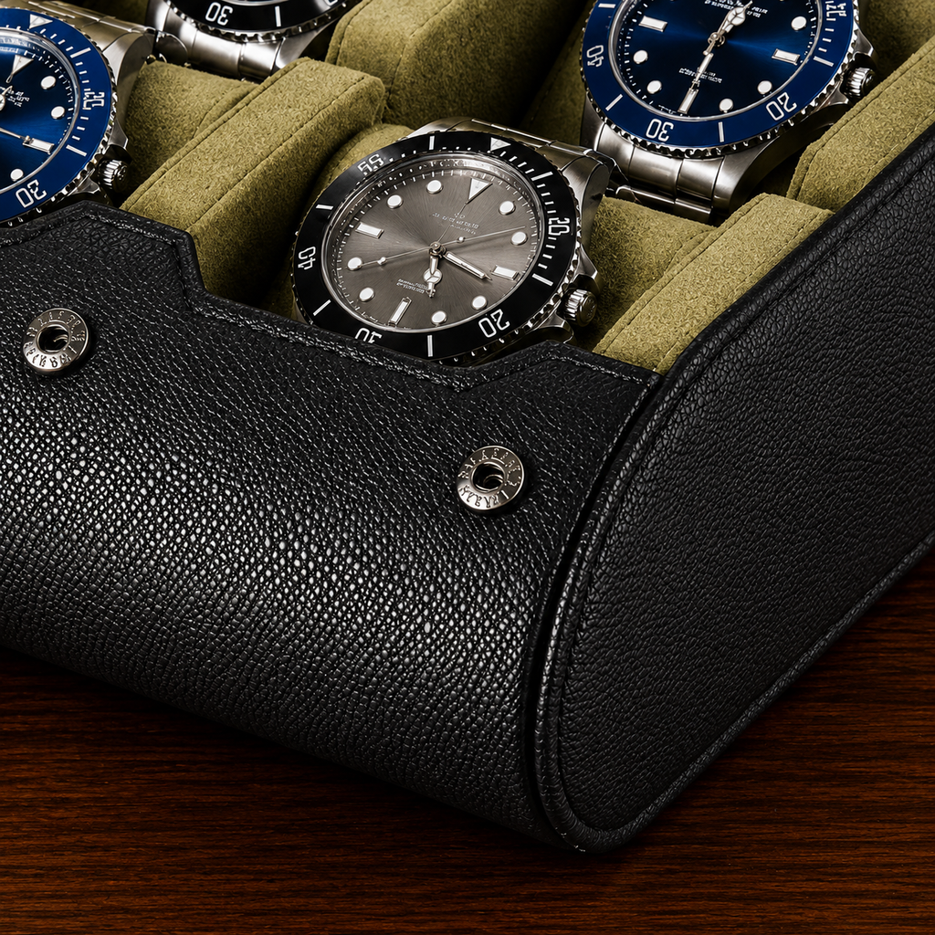 Étui à Montres Double – 6 Montres