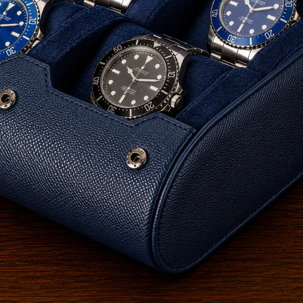 Étui à Montres Double – 6 Montres