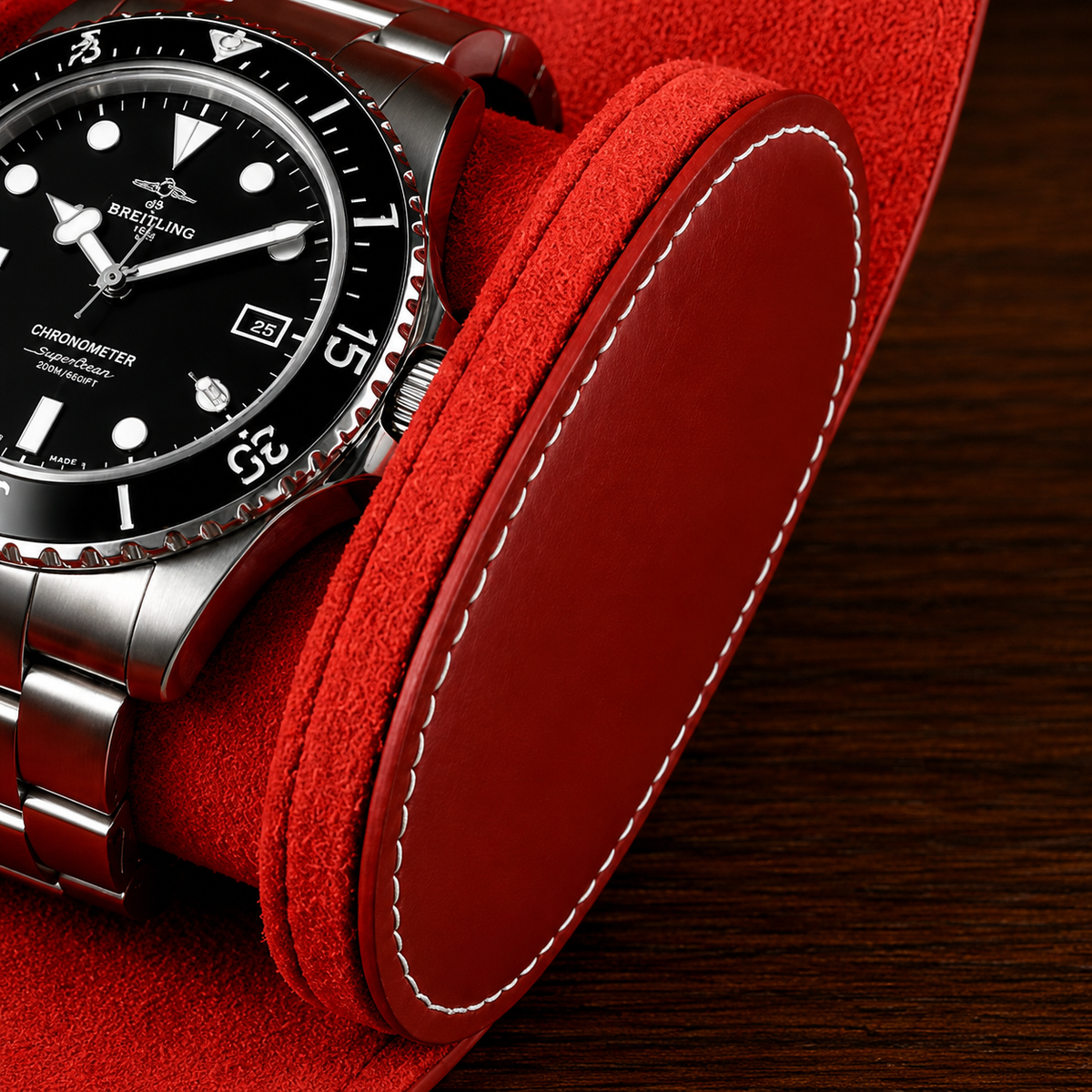 Étui à Montres Rouge – 1 Montre