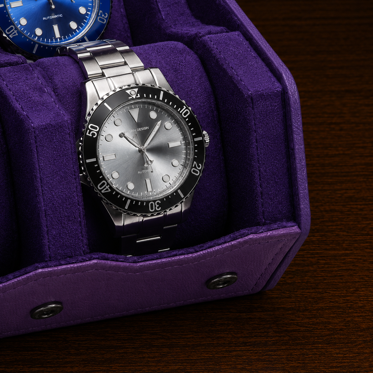 Boîte à Montres Hexagonale Double – 6 Montres