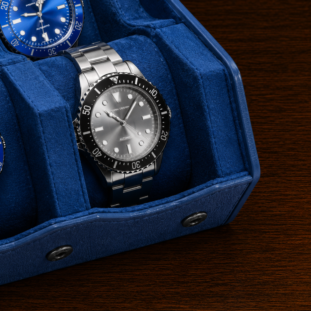 Boîte à Montres Hexagonale Double – 6 Montres