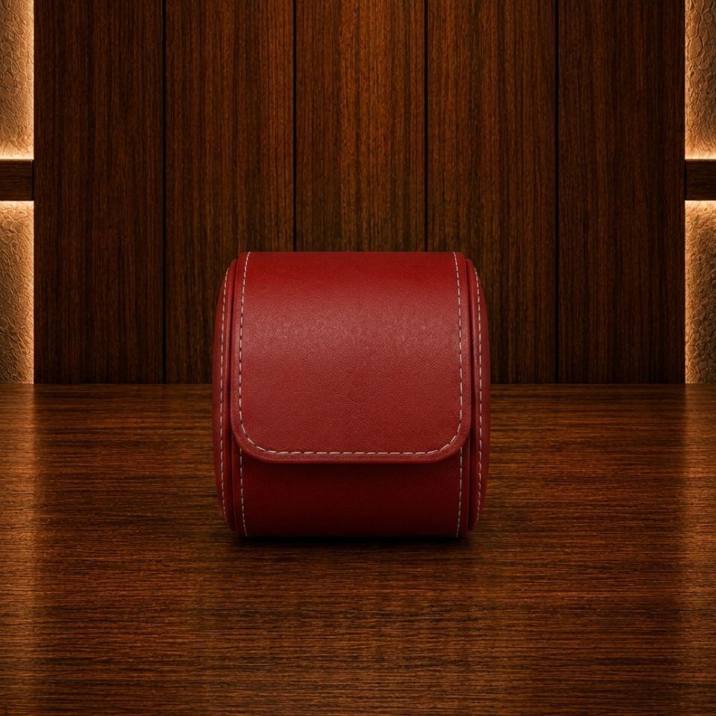 Étui à Montres Rouge – 1 Montre