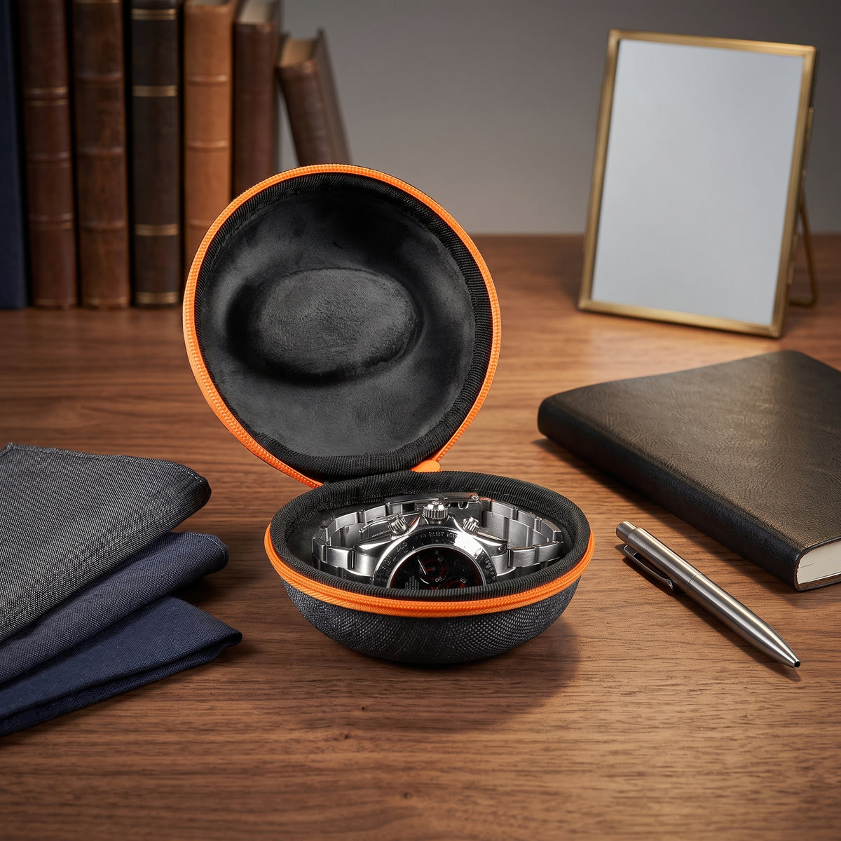 Boîte à Montres Donut Anthracite – 1 Montre