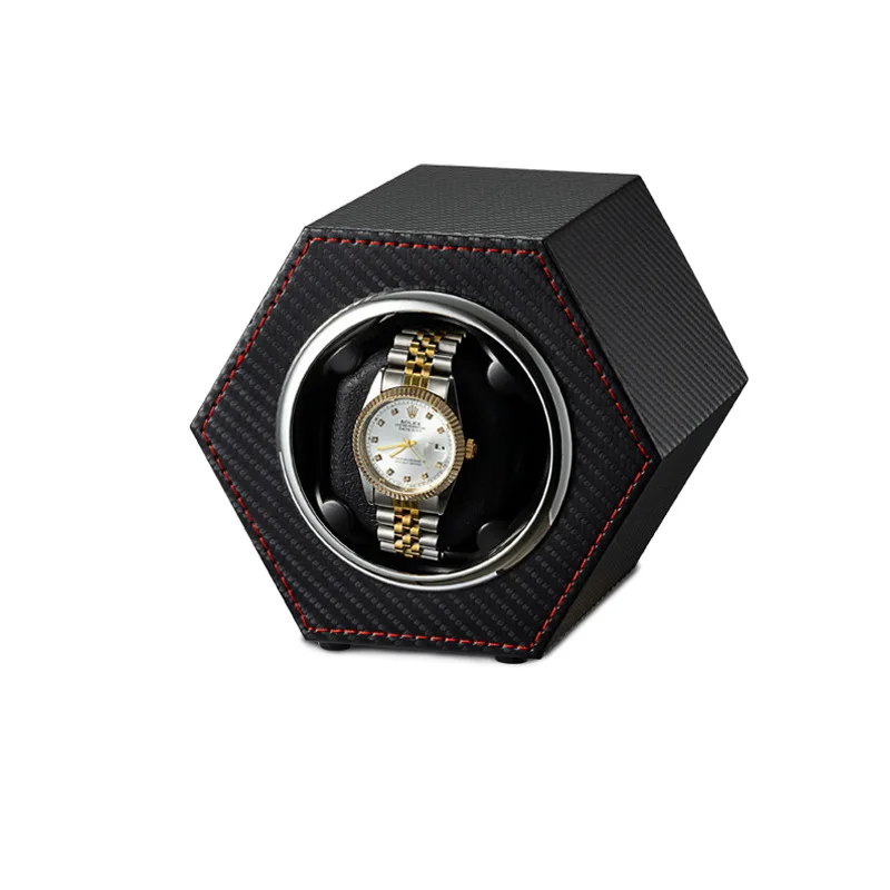 Remontoir à Montre Hexagonal Carbone – 1 Montre