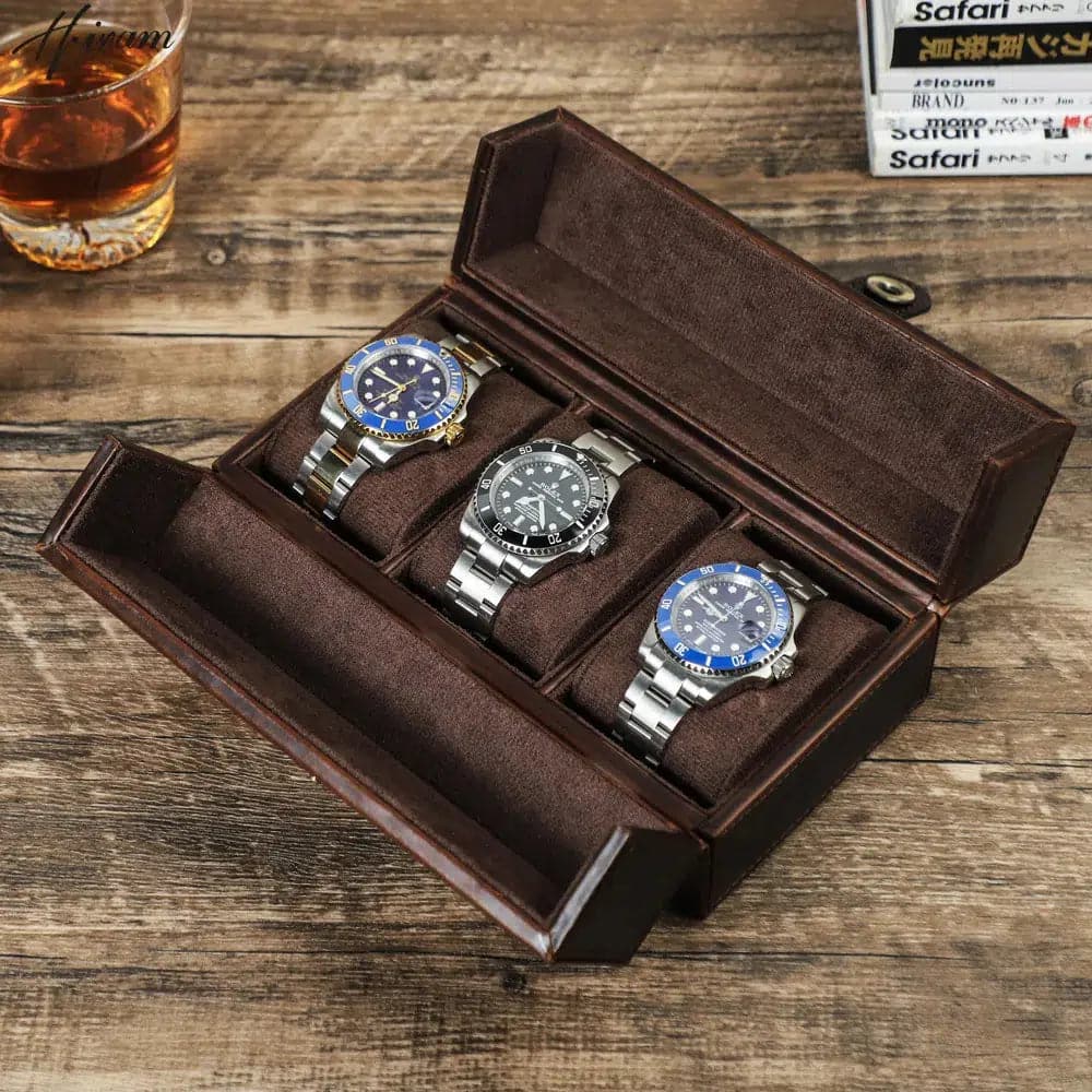 Écrin à Montre Mystère Trio – 3 Montres