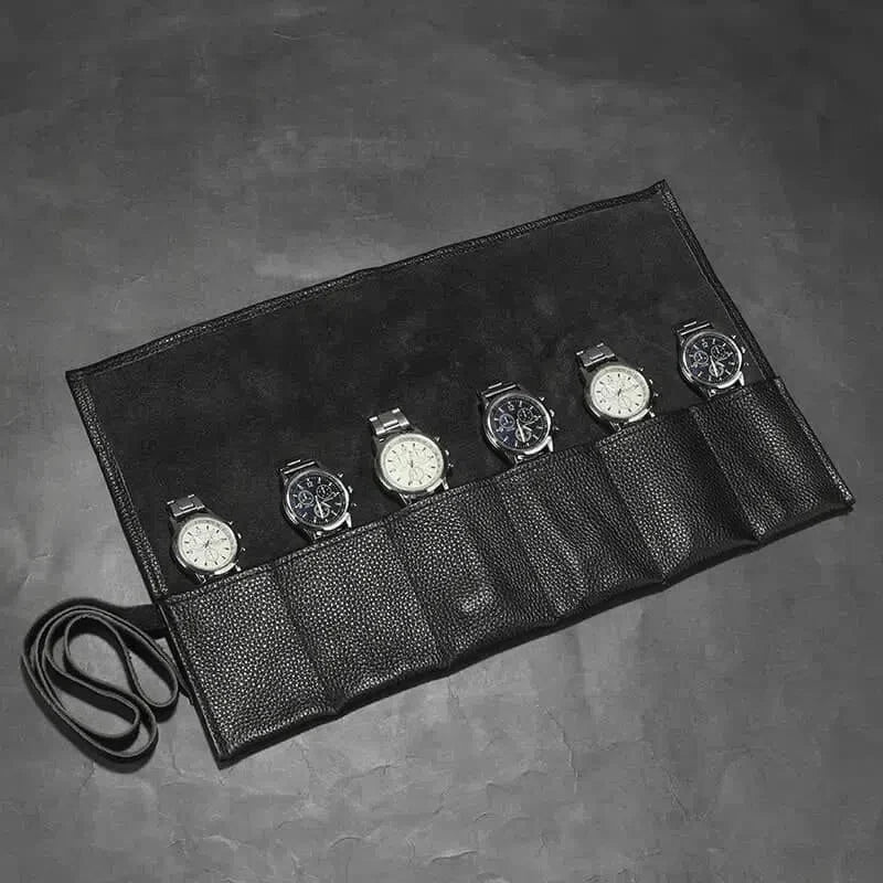 Étui à Montres Marmotte Corbeau – 6 Montres