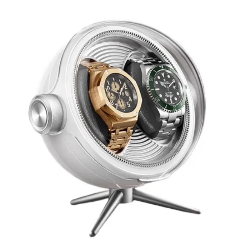 Remontoir à Montre Tripode Duo Blanc – 2 Montres