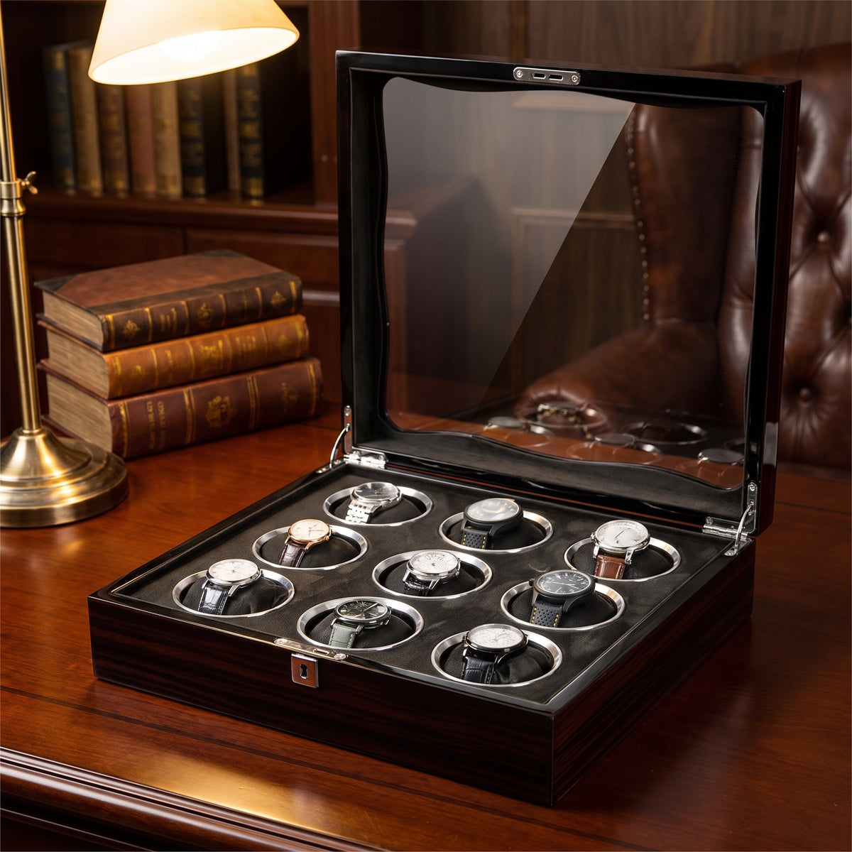 Boîte à Montres Premium Nonette – 2 Montres