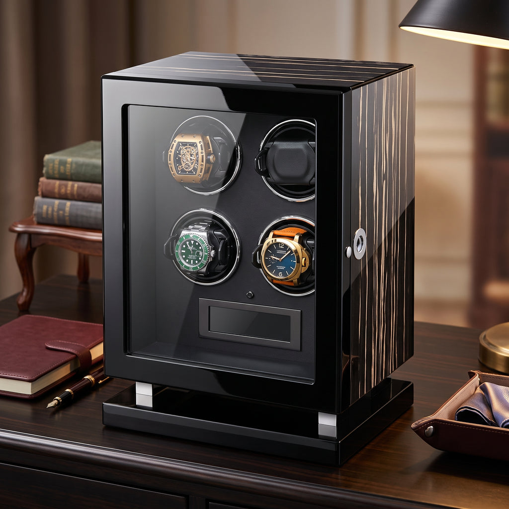 Remontoir à Montre Quatuor Prestige Bois – 4 Montres