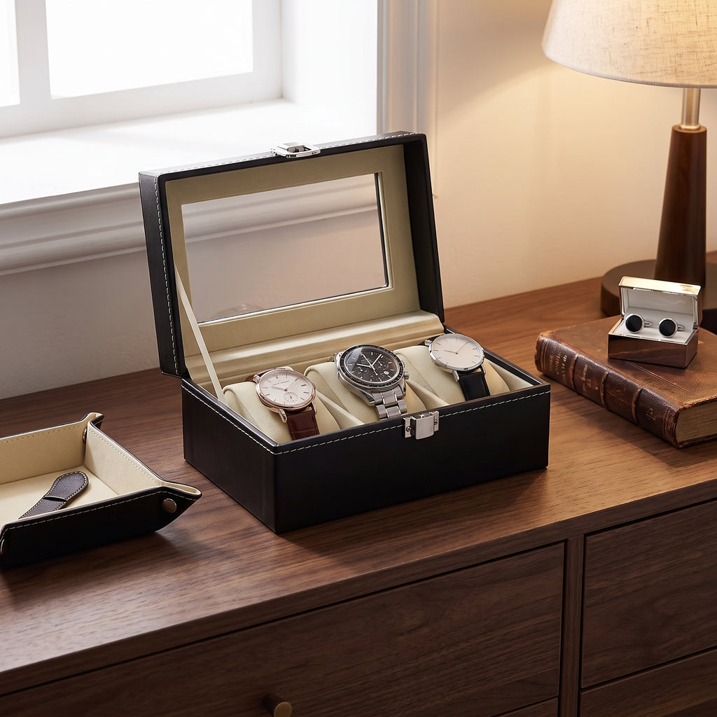 Boîte à Montres Trio – 3 Montres