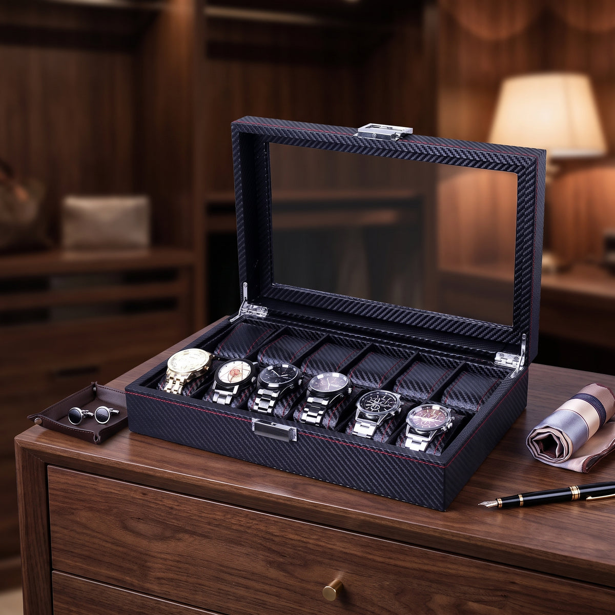 Boîte à Montres Sport Prestige – 12 Montres
