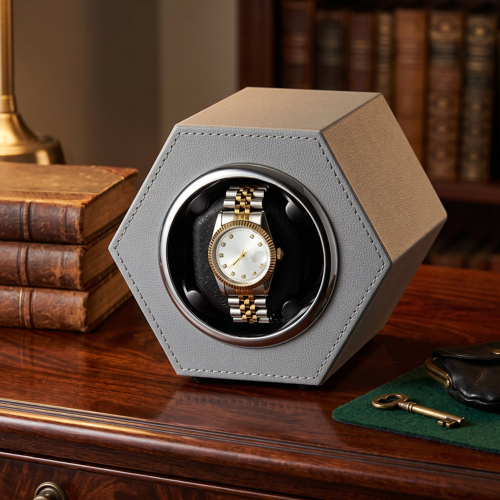 Remontoir à Montre Hexagonal Perle – 1 Montre
