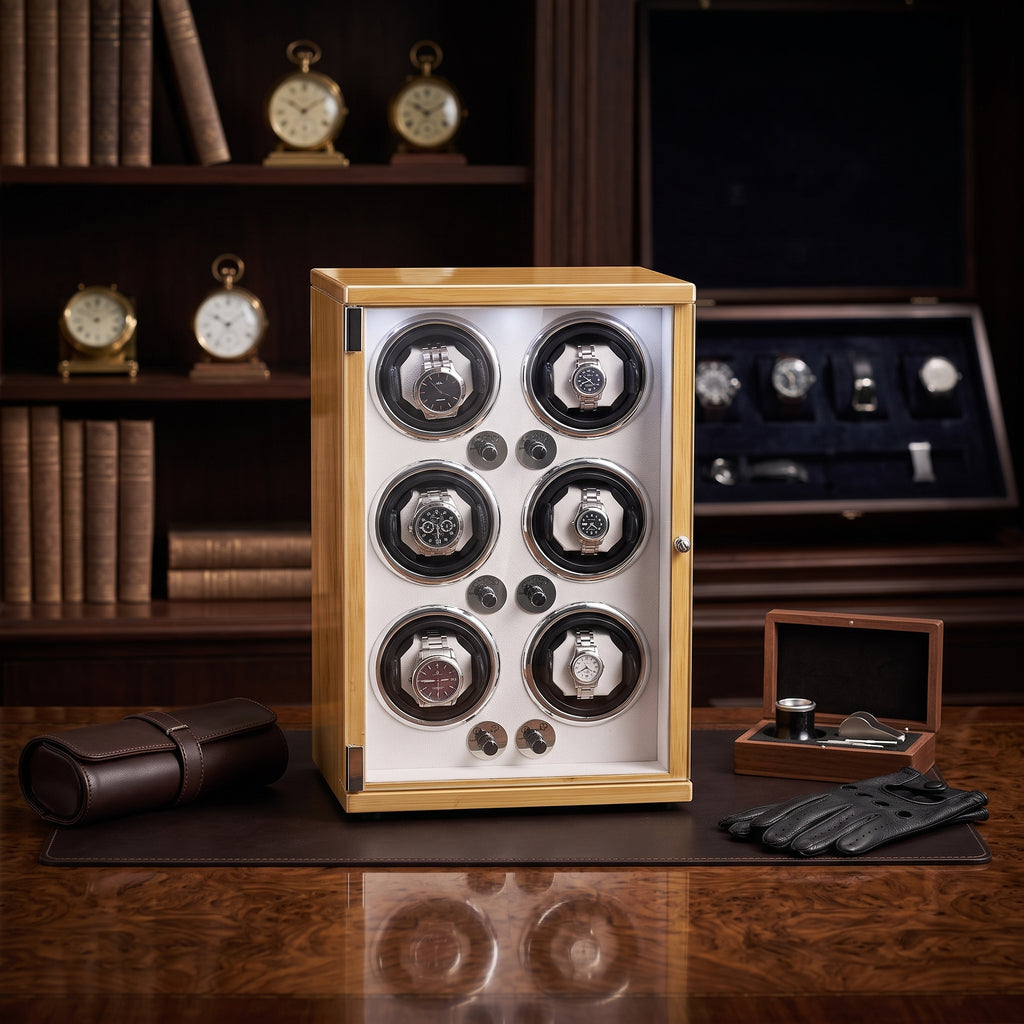 Remontoir à Montre Automatique - Sapin Classique – 6 Montres