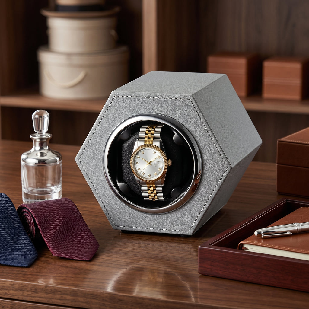 Remontoir à Montre Hexagonal Perle – 1 Montre