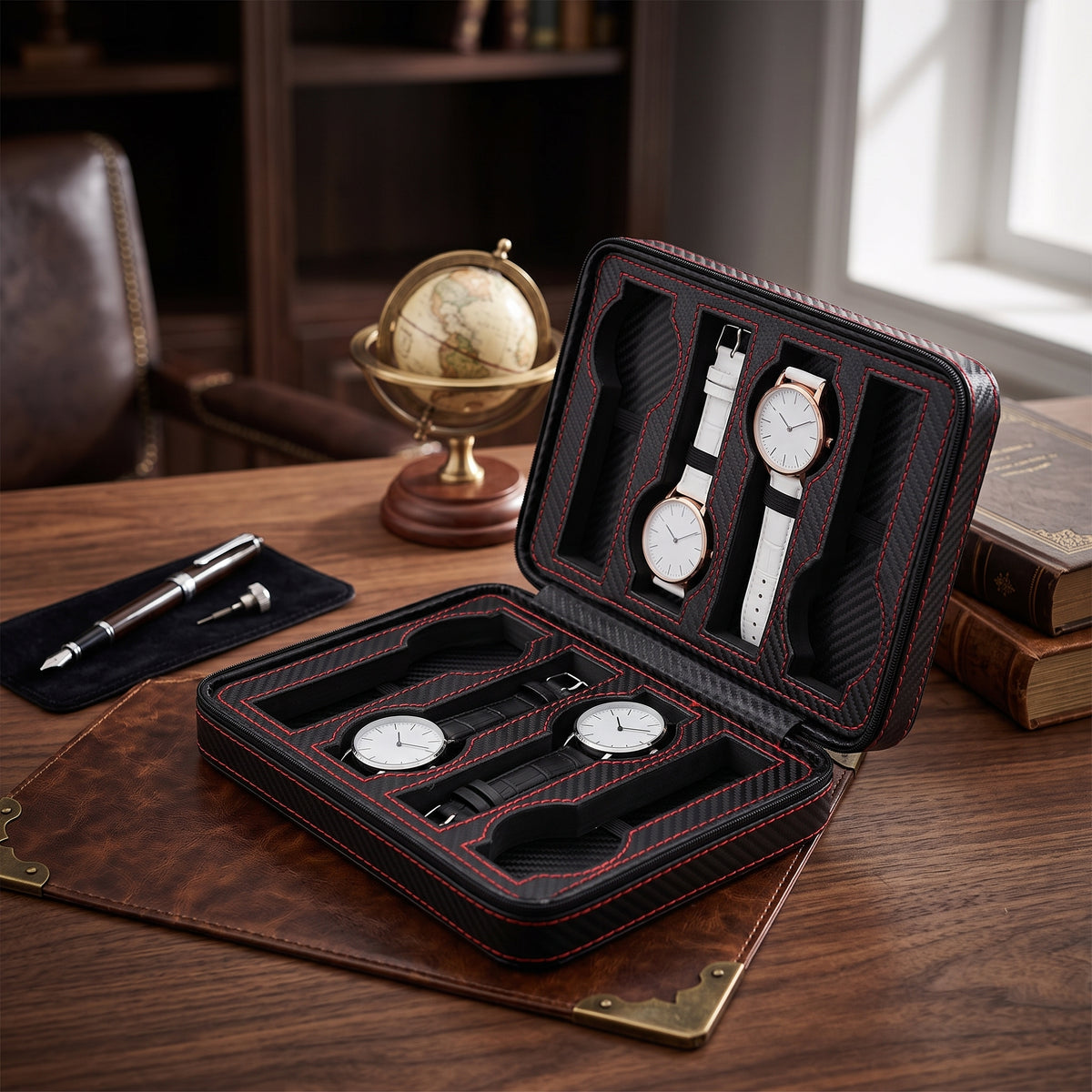 Boîte à Montres Sport Spacieuse – 8 Montres