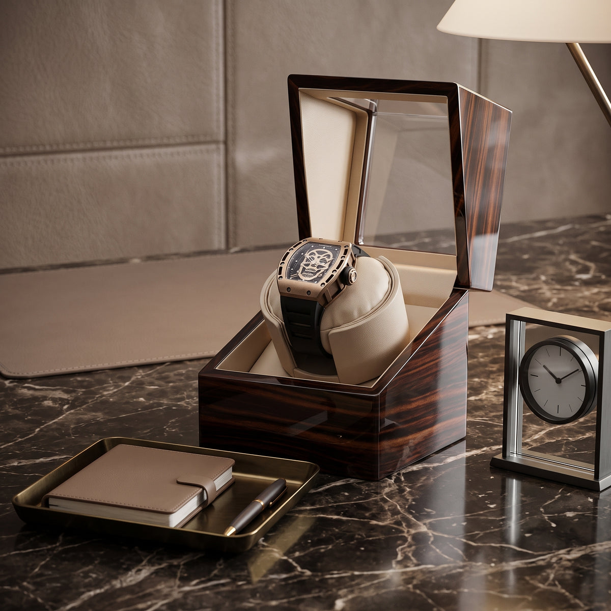 Remontoir à Montre Deluxe Santal – 1 Montre