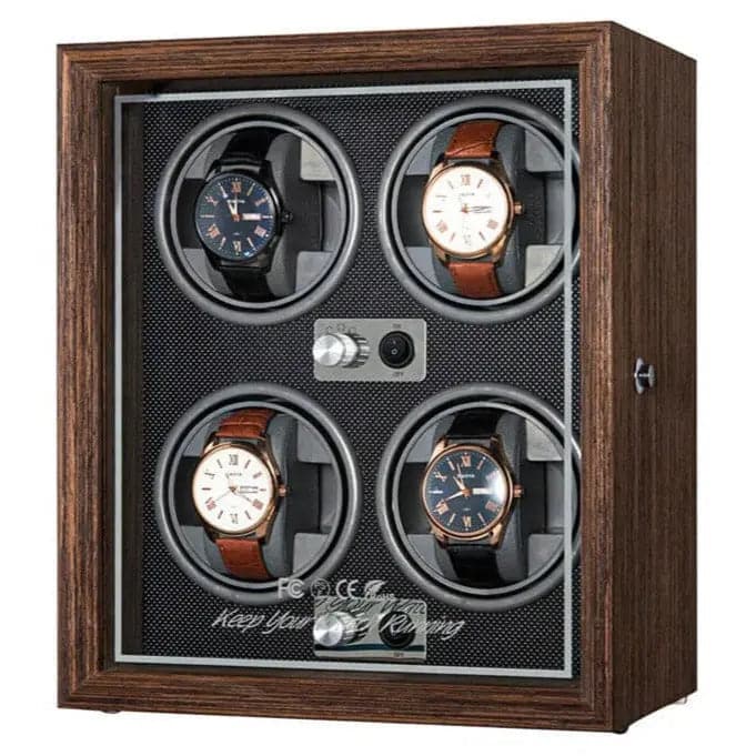 Remontoir à Montre Vitrine Ardoise – 4 Montres