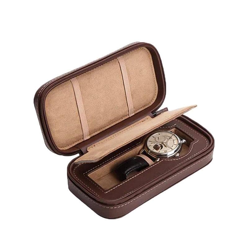 Étui Marron Invia - 1 Montre