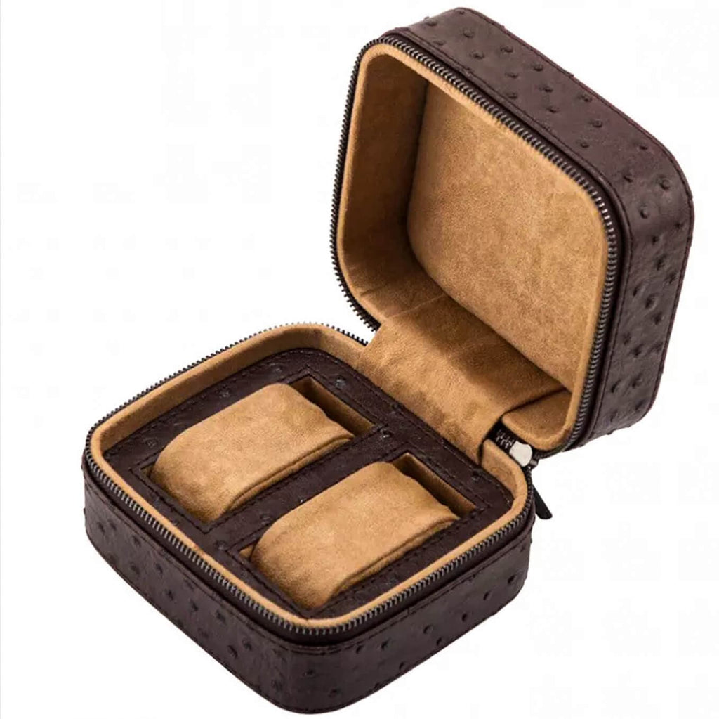 Boîte à Montres Lavallière Noyer – 2 Montres