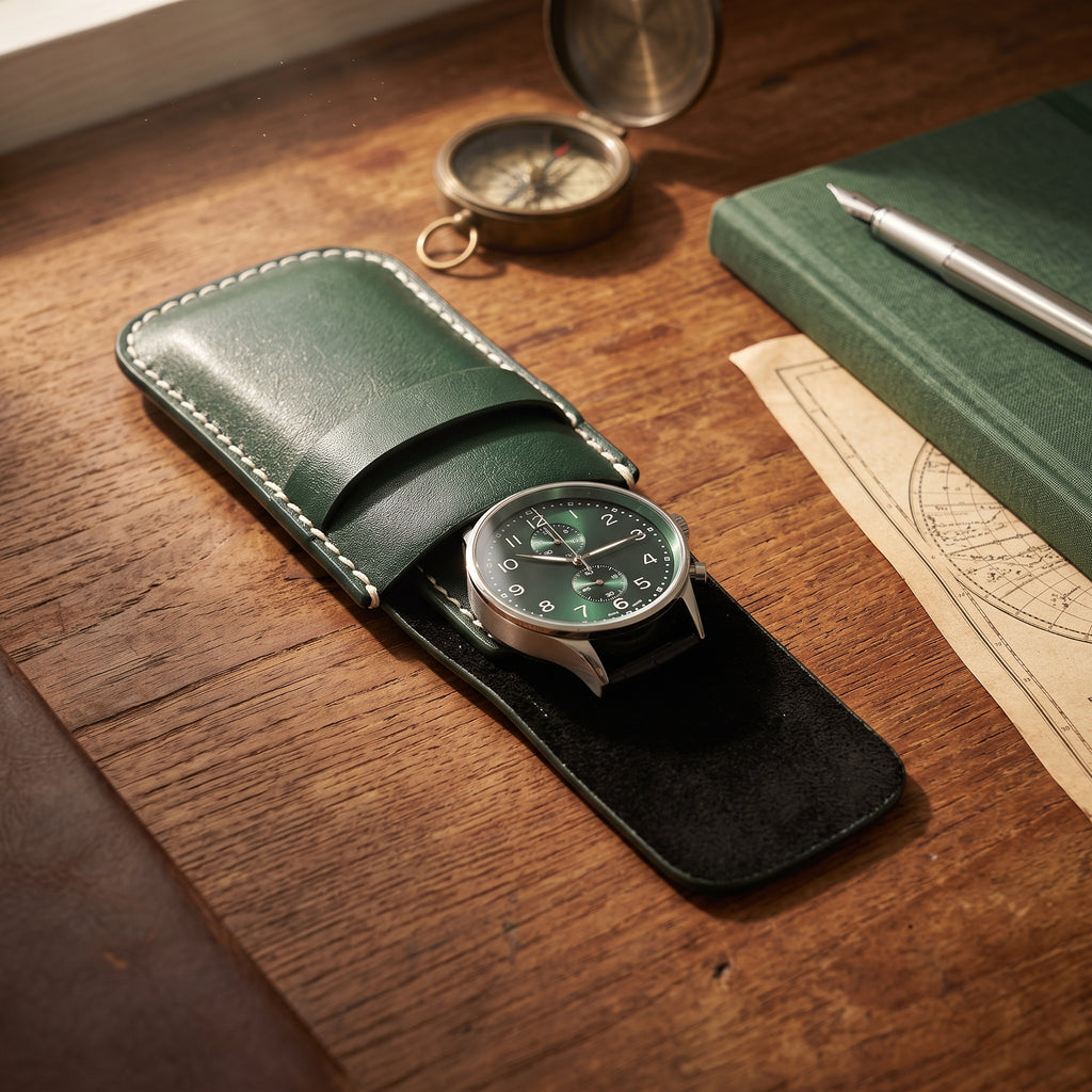 Étui à Montres Émeraude – 1 Montre