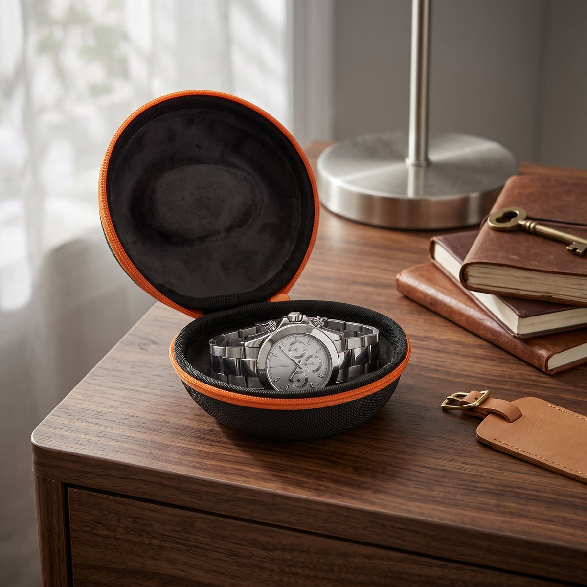 Boîte à Montres Donut Anthracite – 1 Montre