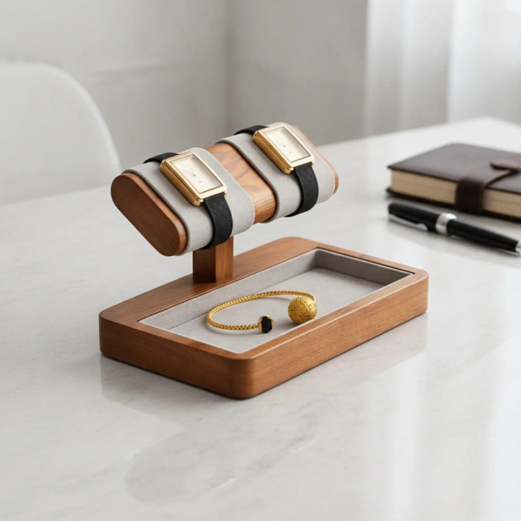 Support de Présentation Double – 2 Montres