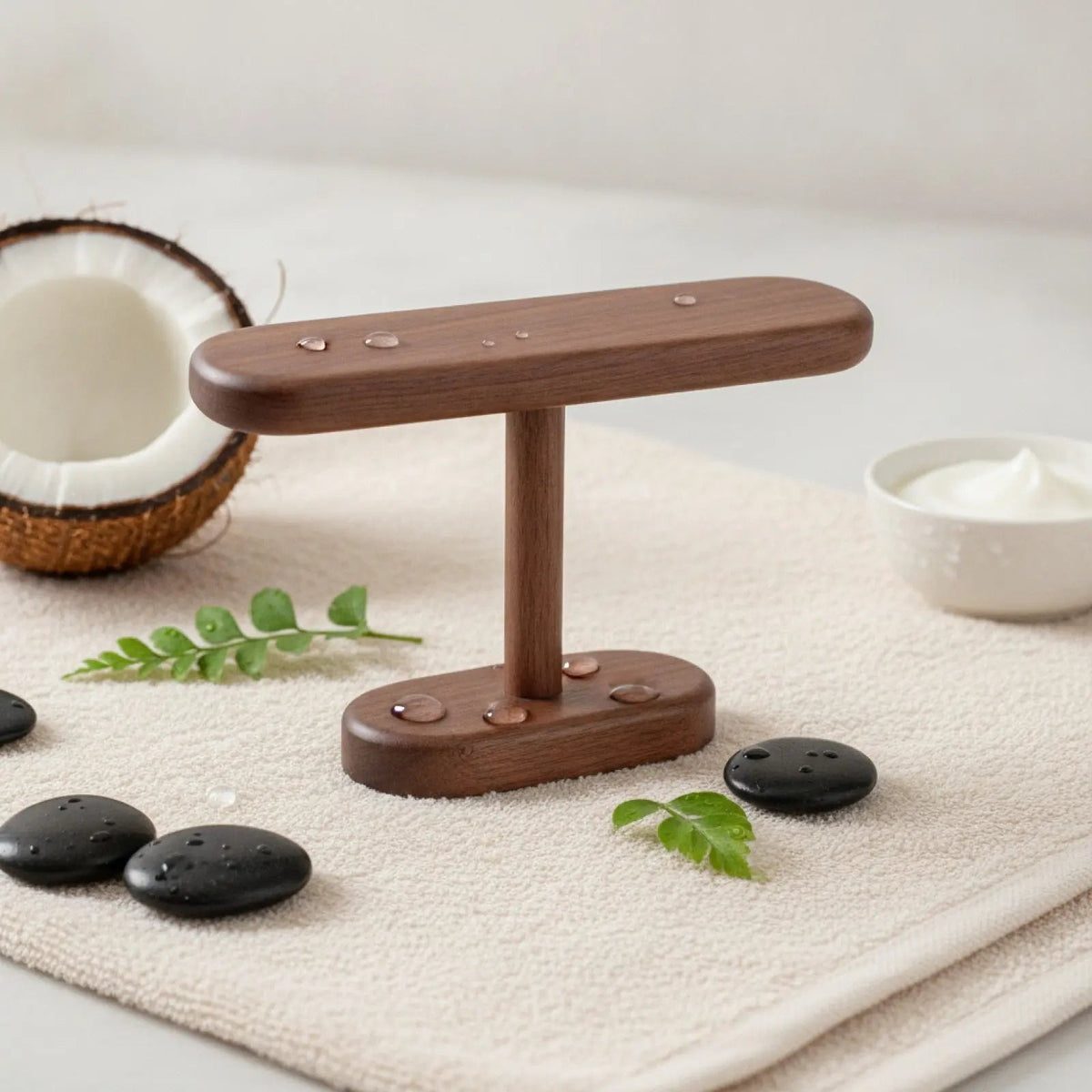 Support de Présentation en Bois de Noyer – 1 Montre