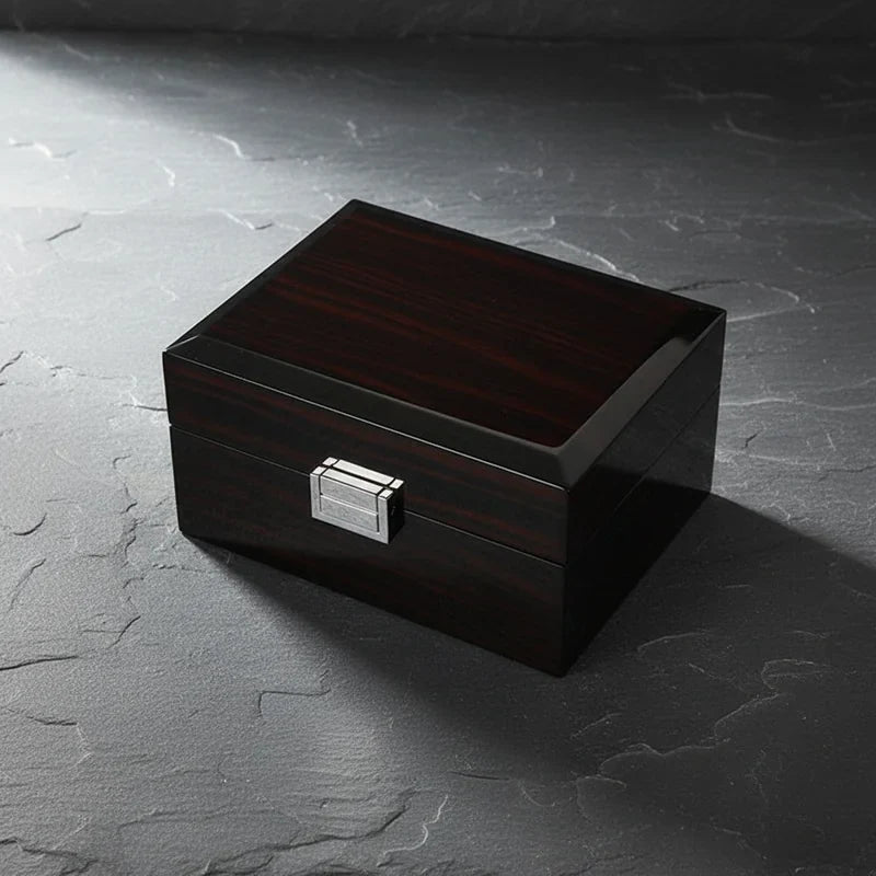 Boîte à Montres en Bois Laqué – 1 Montre