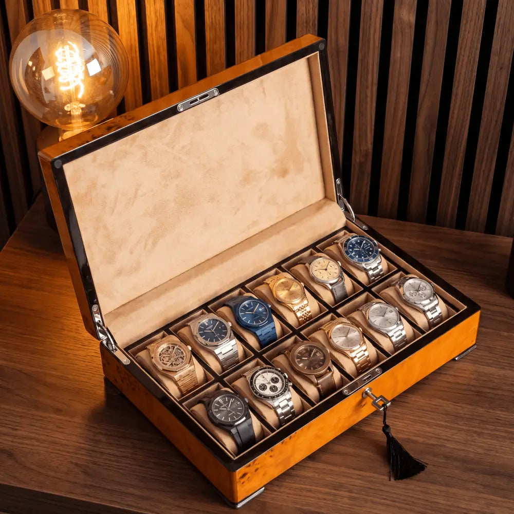 Boîte à Montres Conquérant Qianlong - 12 Montres