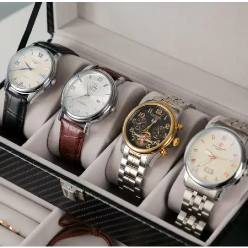 Coffret à Montres Noir Profond