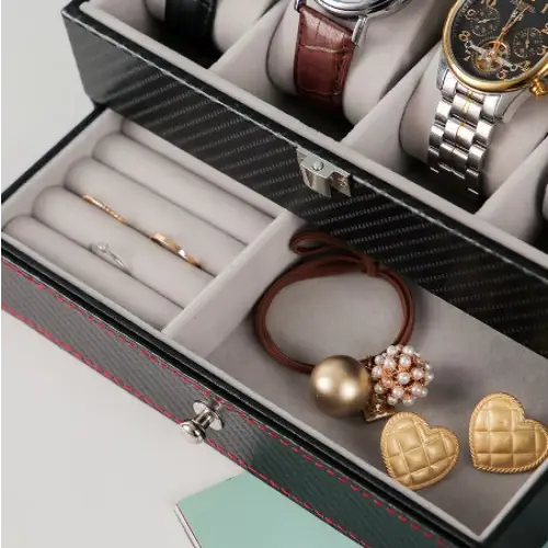 Coffret à Montres Noir Profond