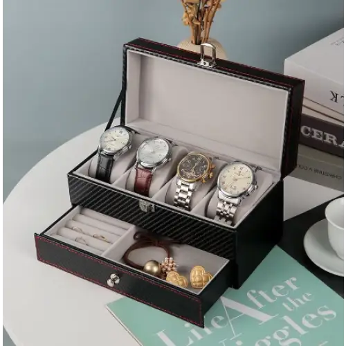 Coffret à Montres Noir Profond