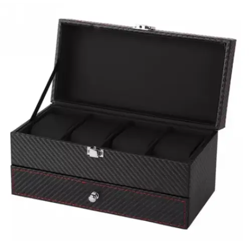Coffret à Montres Noir Profond