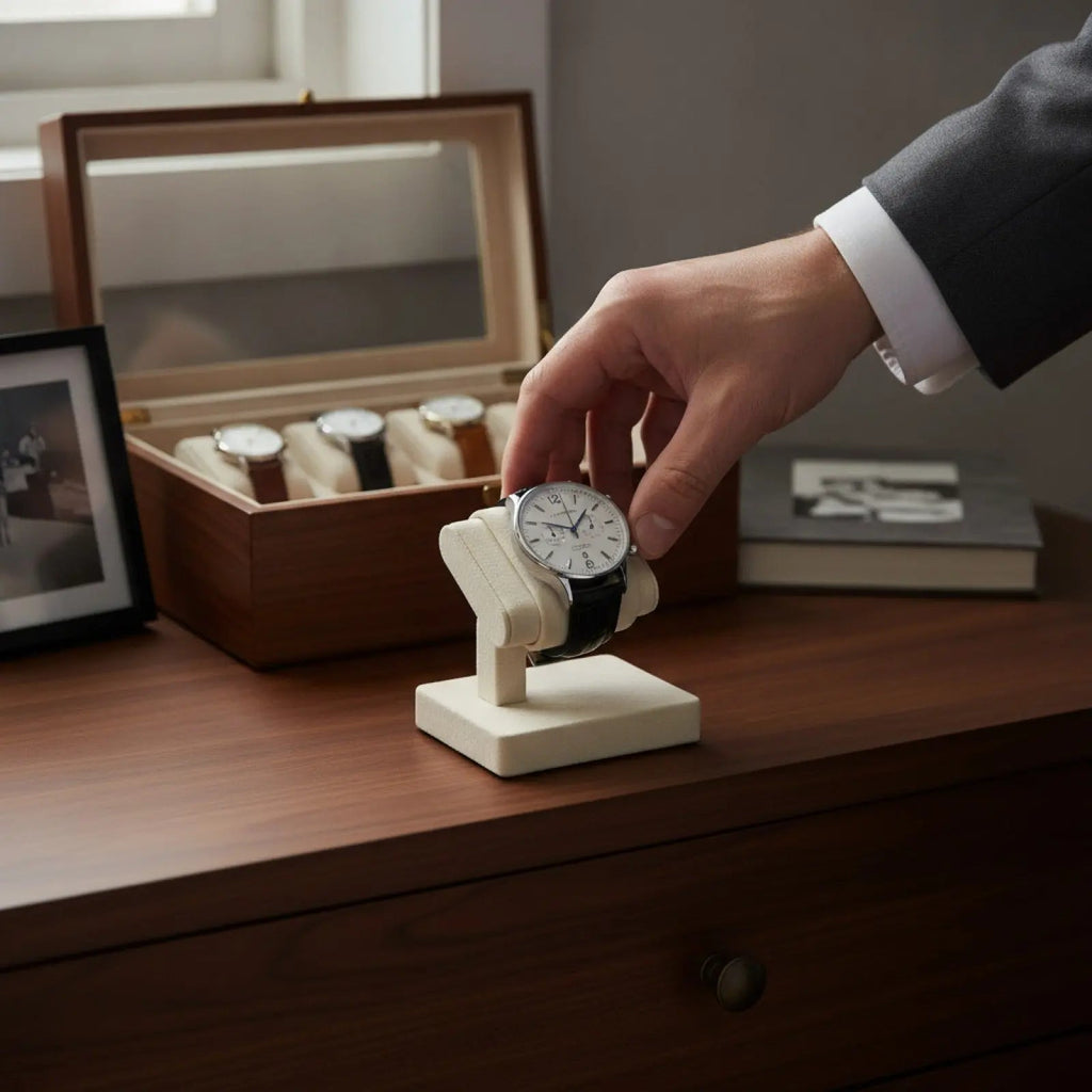 Support de Présentation Effet Velours – 1 Montre