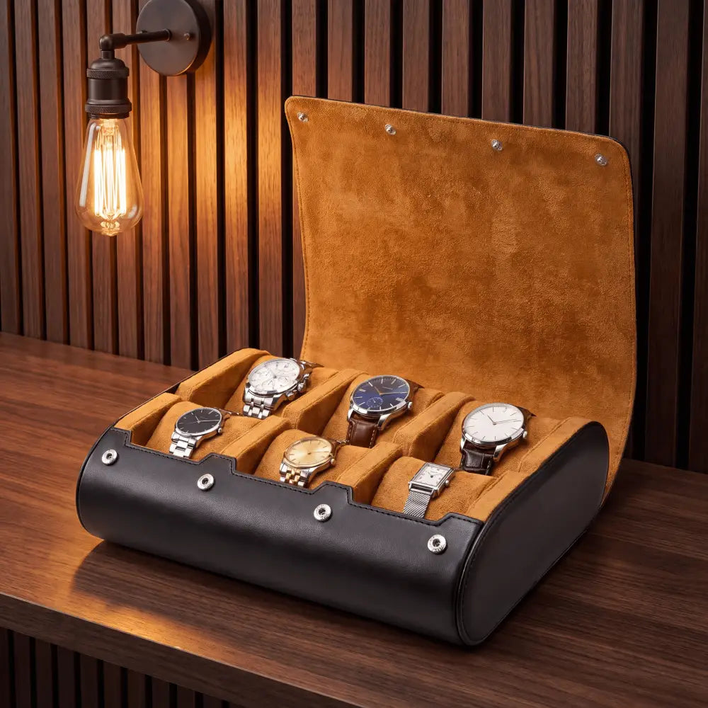 Étui à Montres Miel Doré