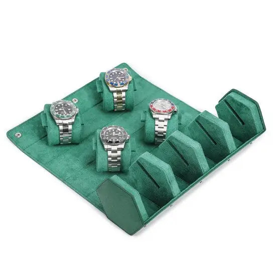 Étui à Montres Émeraude – 4 Montres