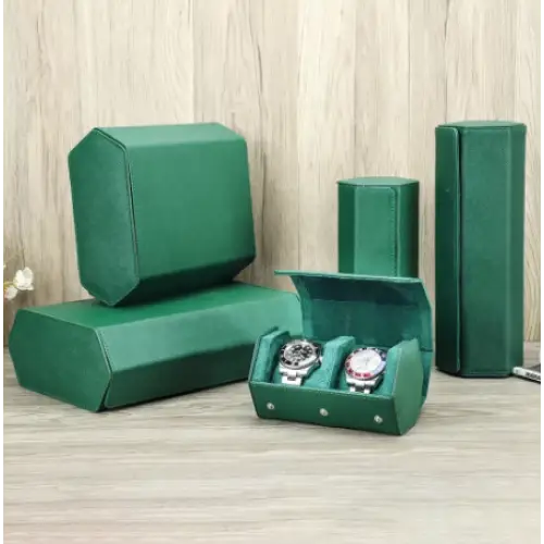 Étui à Montres Émeraude – 8 Montres