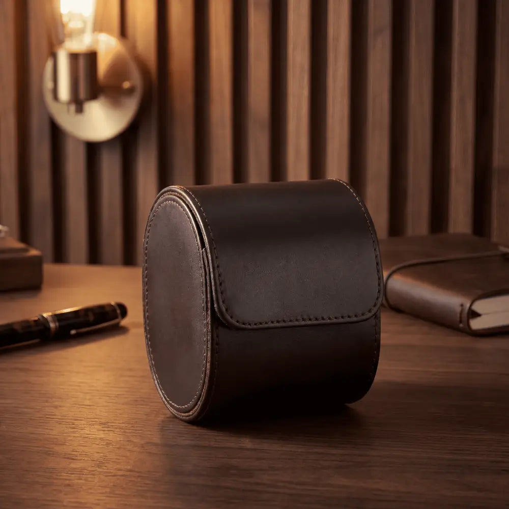 Étui à Montres en Cuir – 1 Montre