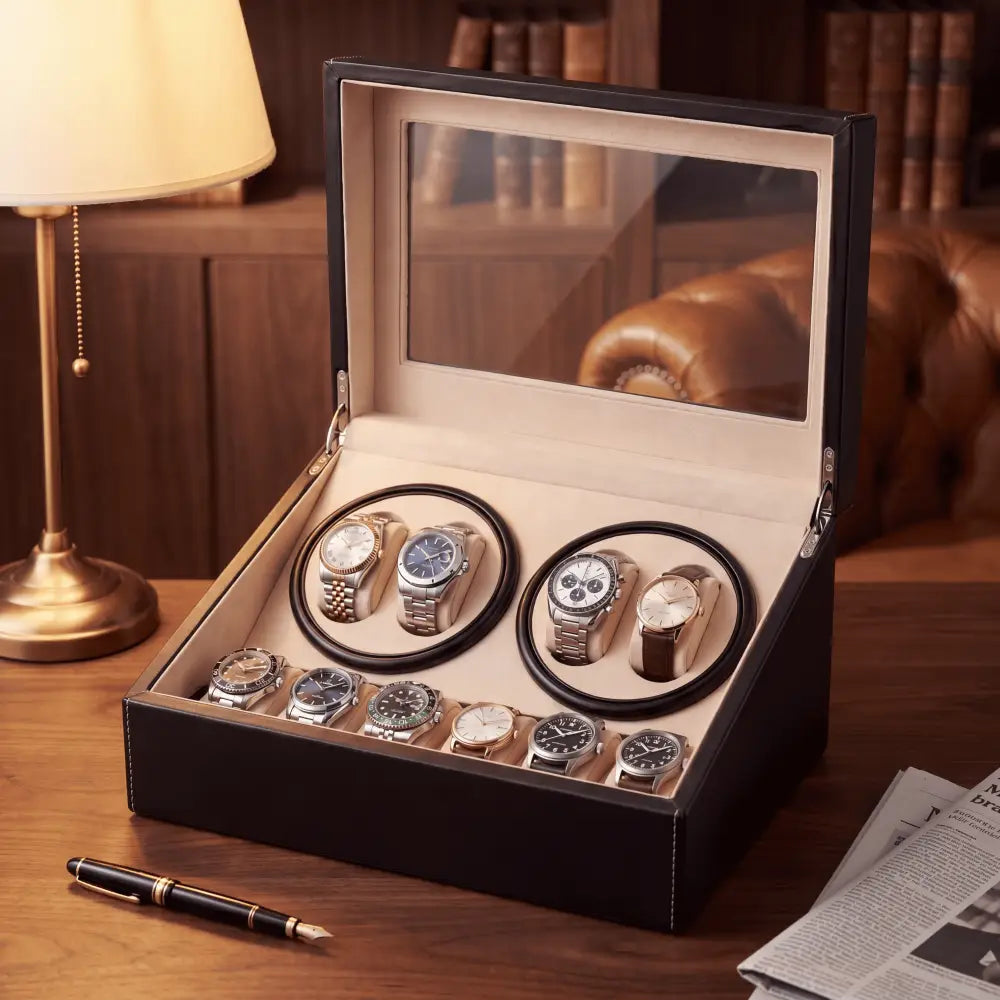 Remontoir à Montre Coffret – 4 Montres