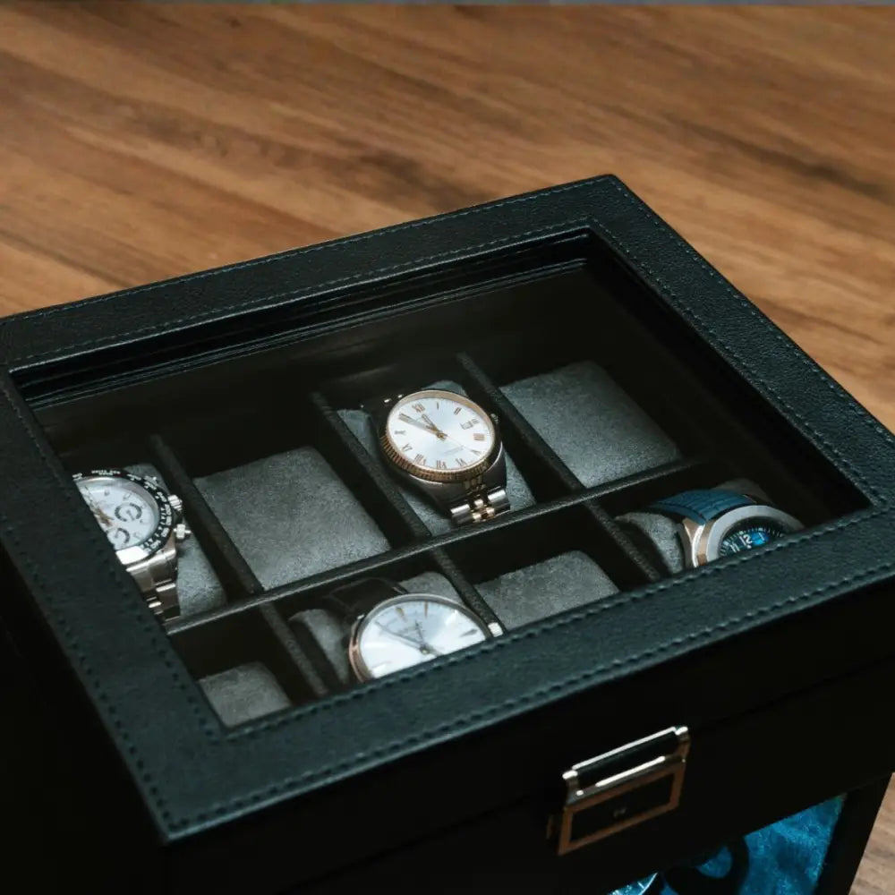 Remontoir à Montre Coffret Garde Temps – 2 Montres