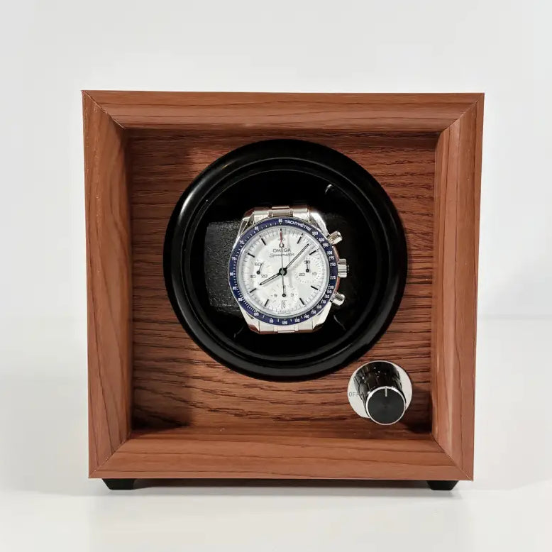 Remontoir à Montre en Bois Acajou – 1 Montre