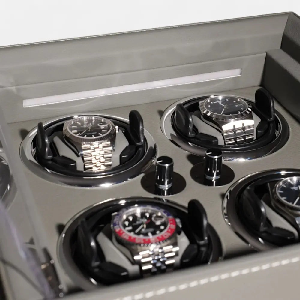 Remontoir à Montre Anthracite – 4 Montres